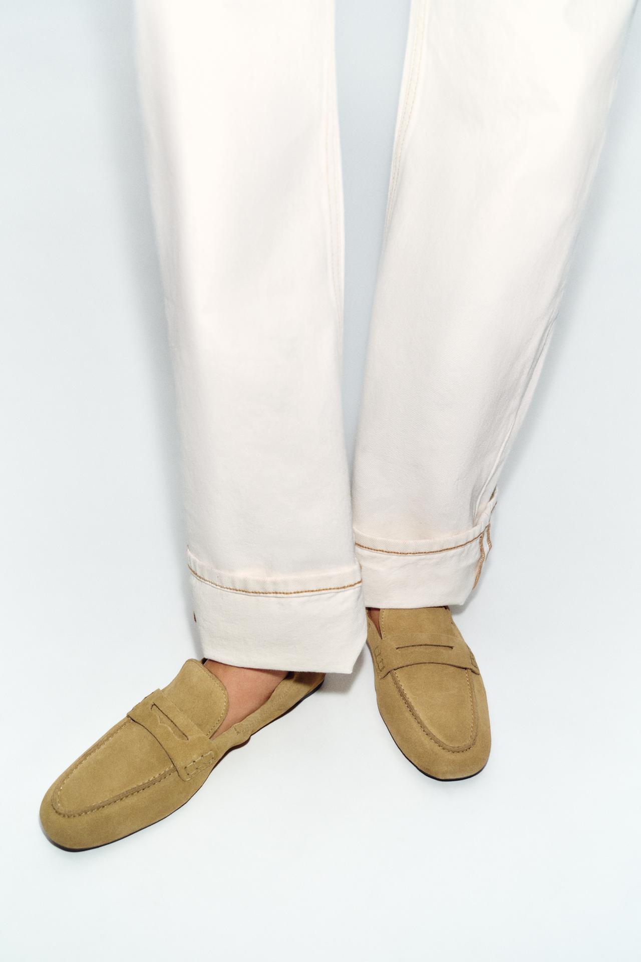 Zara Mocassin Daim